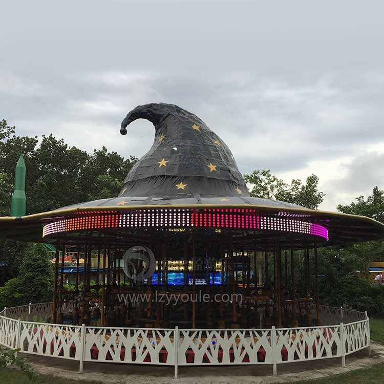 轉(zhuǎn)馬游樂設(shè)備 創(chuàng)出新趣味